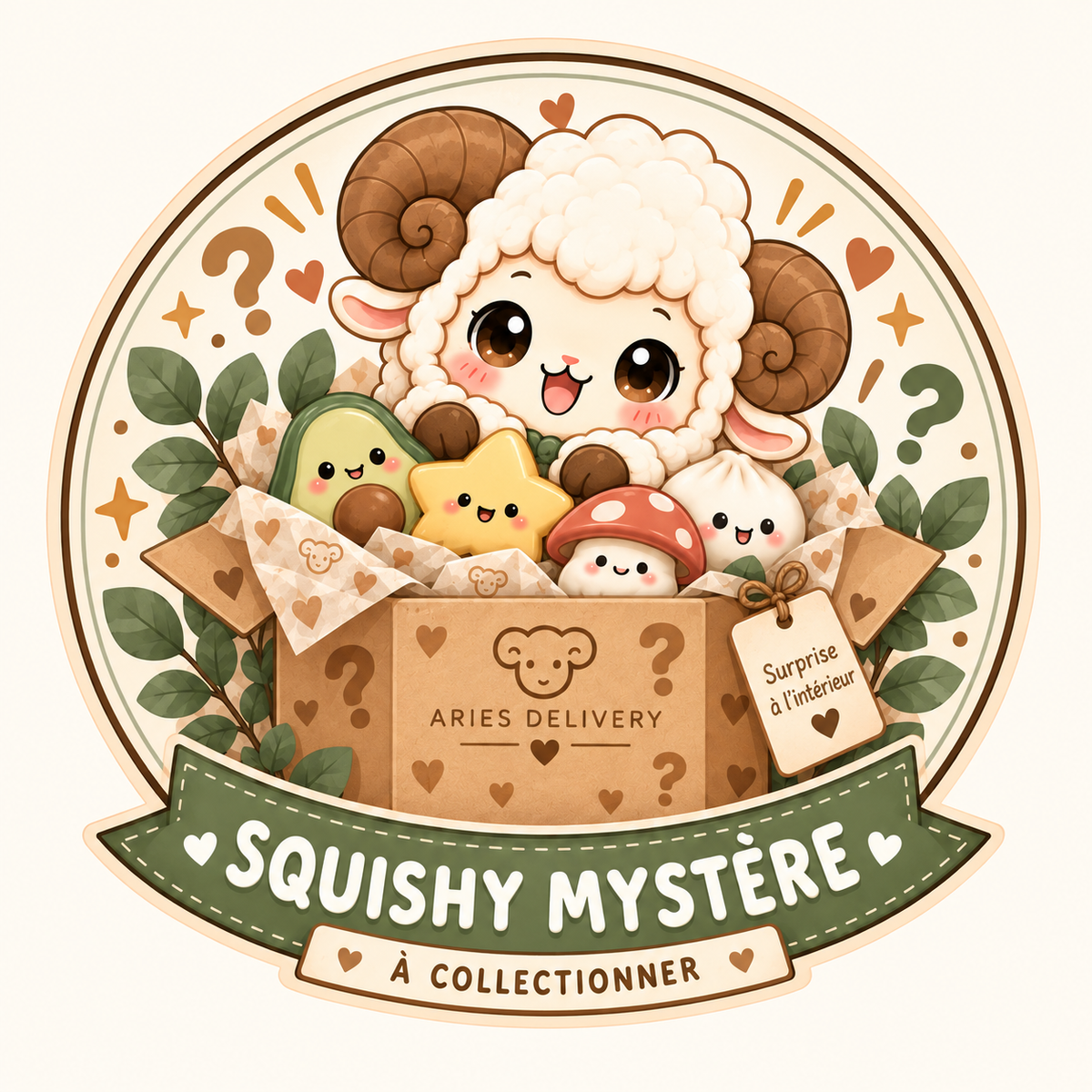 Squishy mystère à collectionner