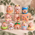 🐾 Mini Squishy Capybara kawaii – 4 à 5 cm