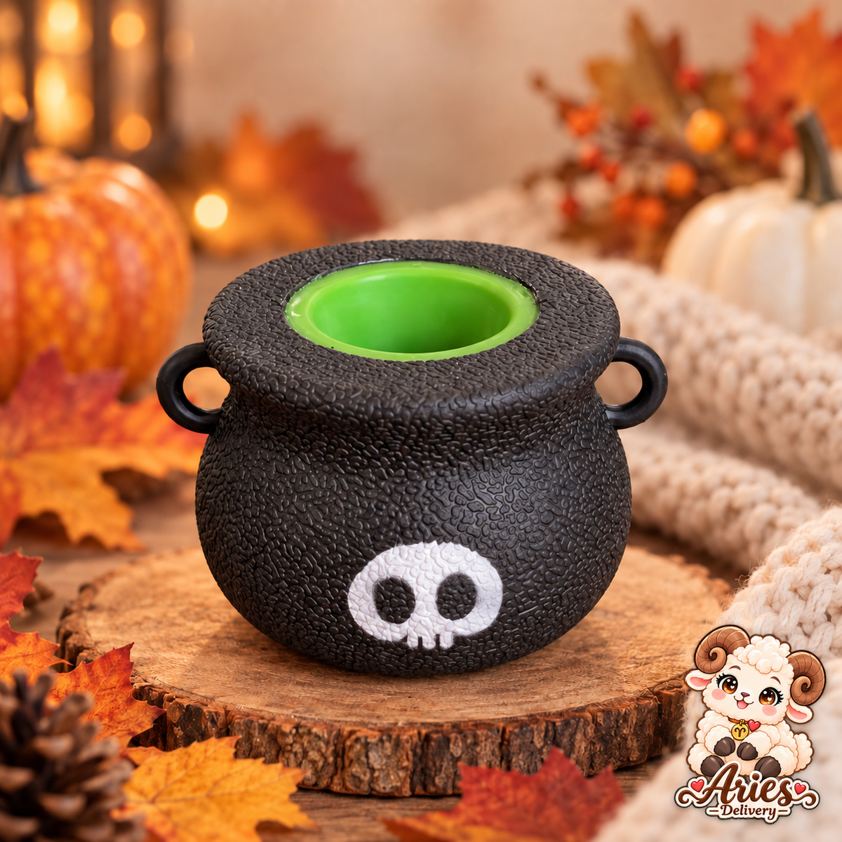 👻 Chaudron Pop-Up Fantôme Halloween – 2 coloris