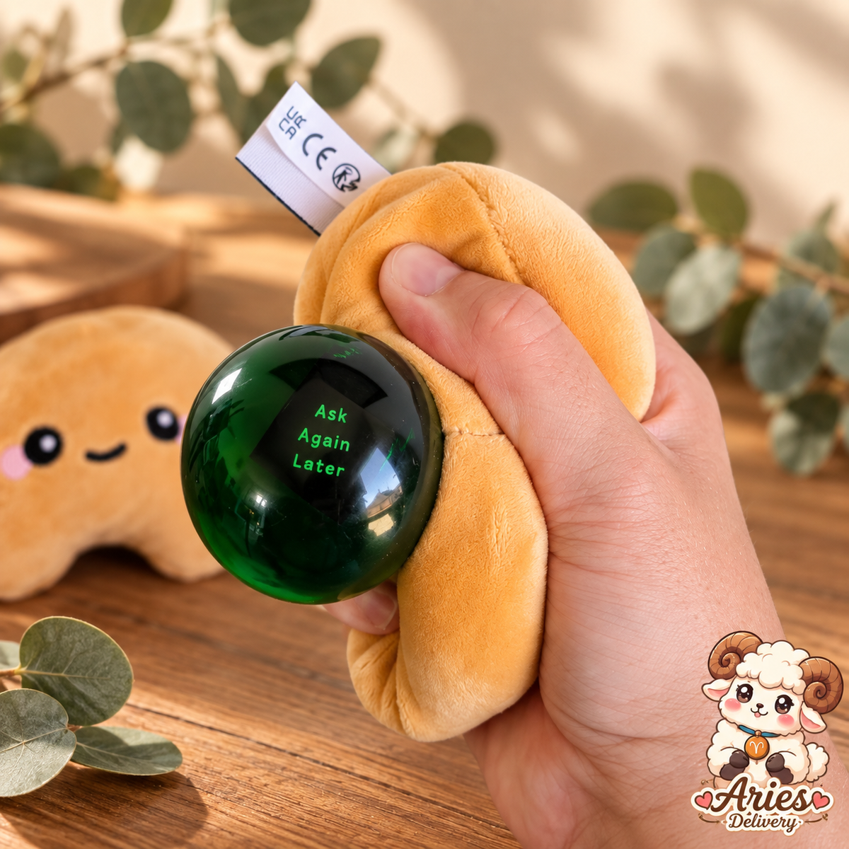 🥠 Fortune Cookie kawaii – Squishy dé surprise