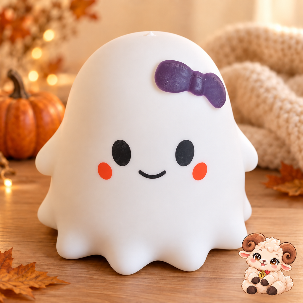 👻 Grand Squishy Fantôme Halloween – 2 modèles