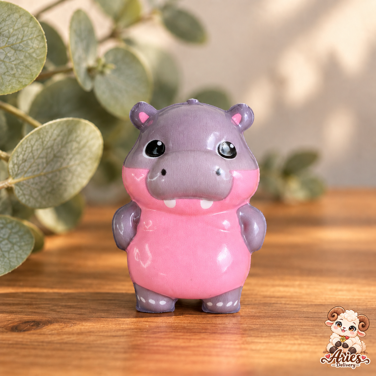 🦛 Mini Squishy Hippopotame Surprise – Modèle aléatoire