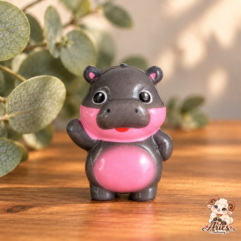 🦛 Mini Squishy Hippopotame Surprise – Modèle aléatoire