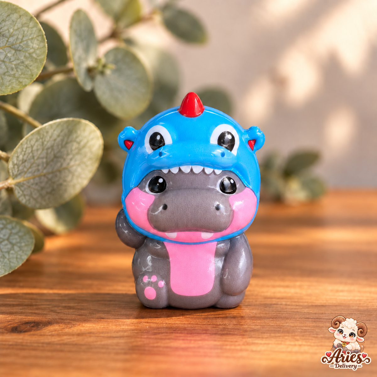 🦛 Mini Squishy Hippopotame Surprise – Modèle aléatoire