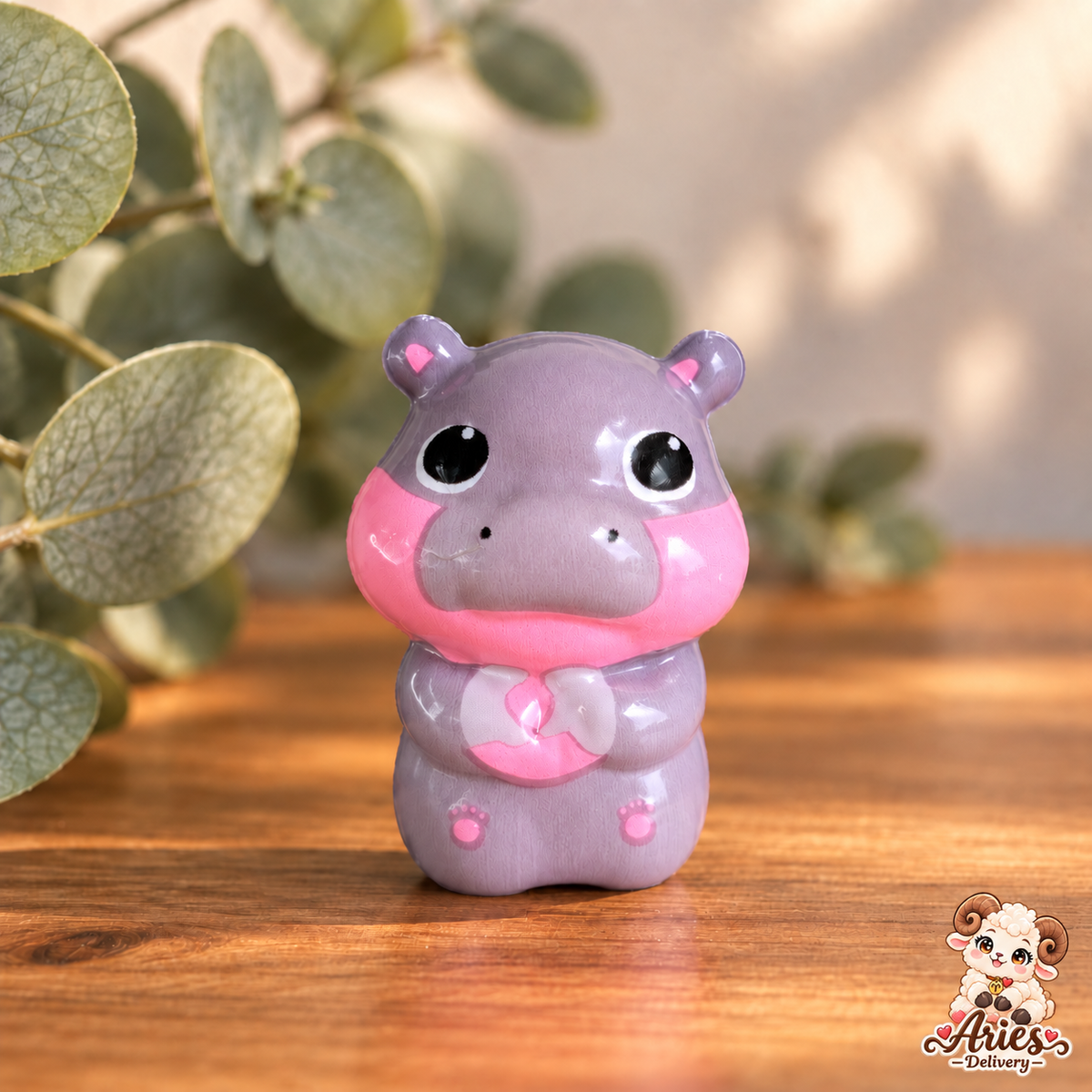 🦛 Mini Squishy Hippopotame Surprise – Modèle aléatoire