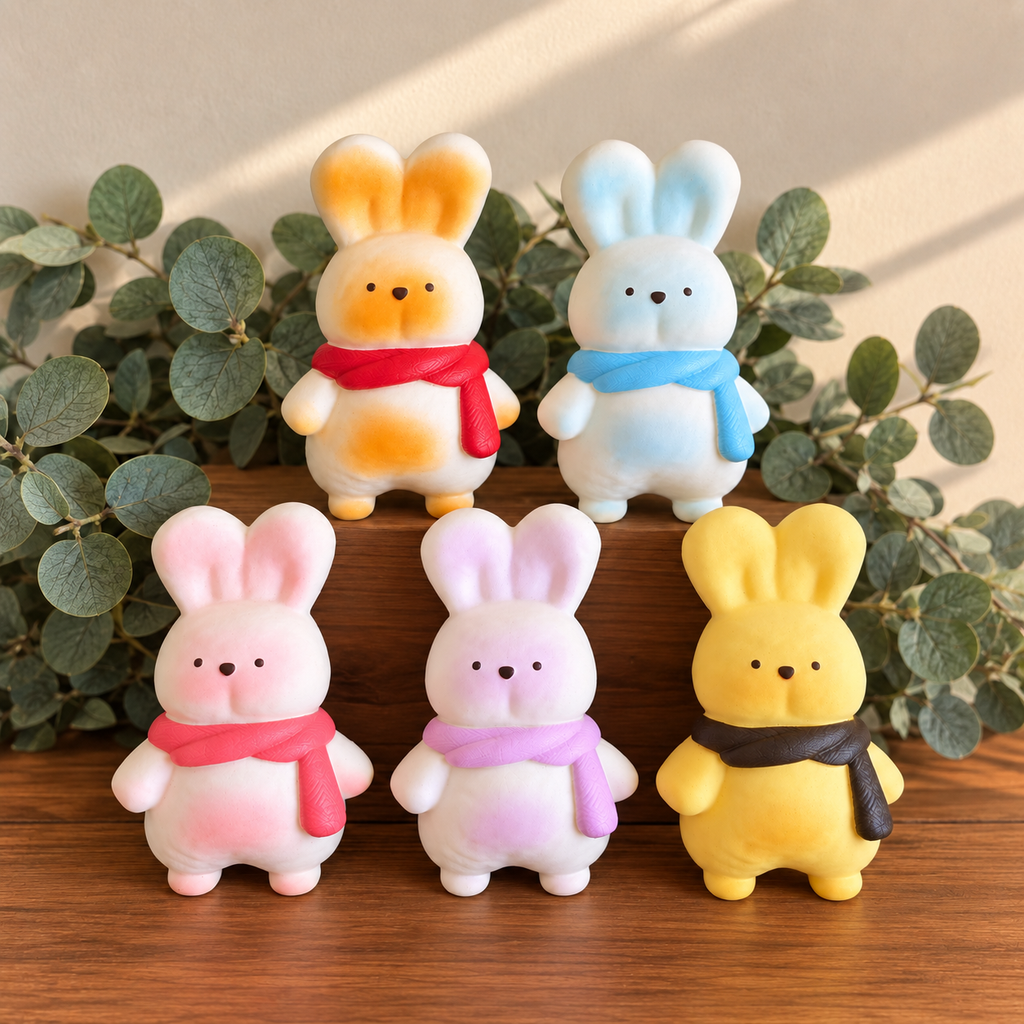 🐰 Squishy Lapin tout doux – 16 cm
