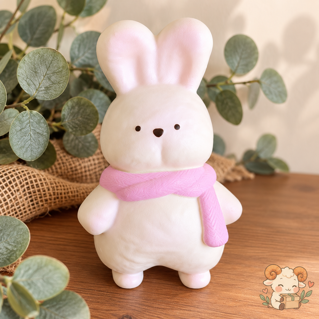 🐰 Squishy Lapin tout doux – 16 cm