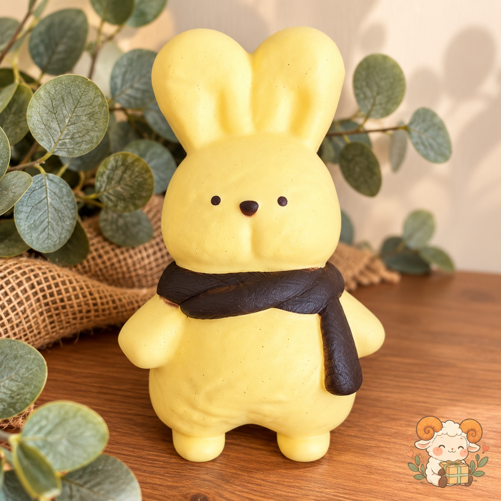 🐰 Squishy Lapin tout doux – 16 cm