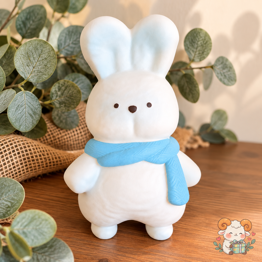 🐰 Squishy Lapin tout doux – 16 cm