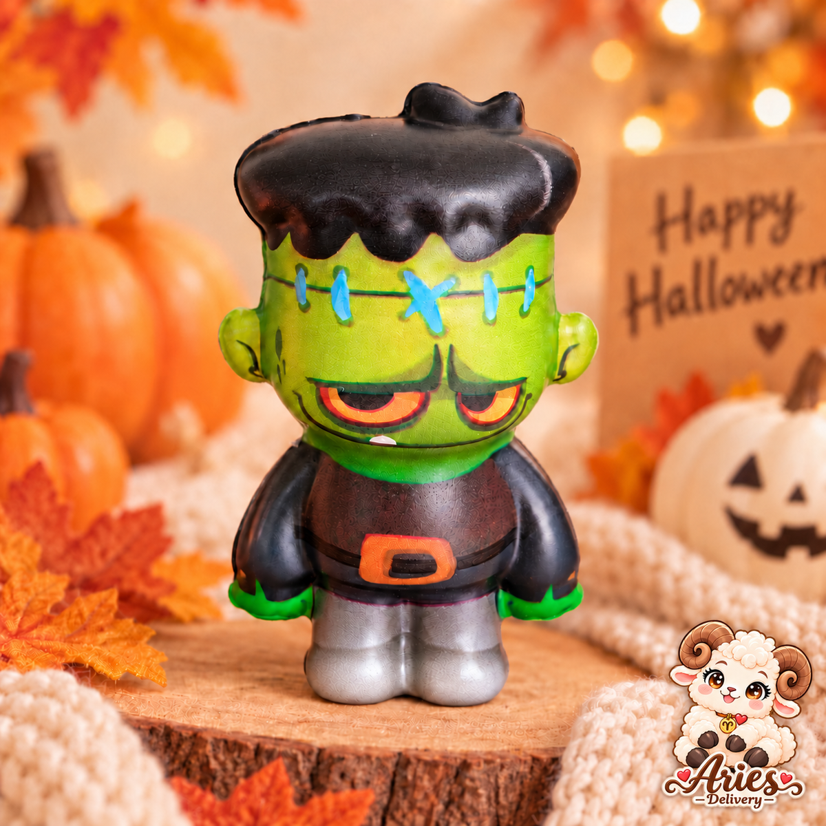 🎃 Mini Squishy Halloween Surprise – Modèle aléatoire
