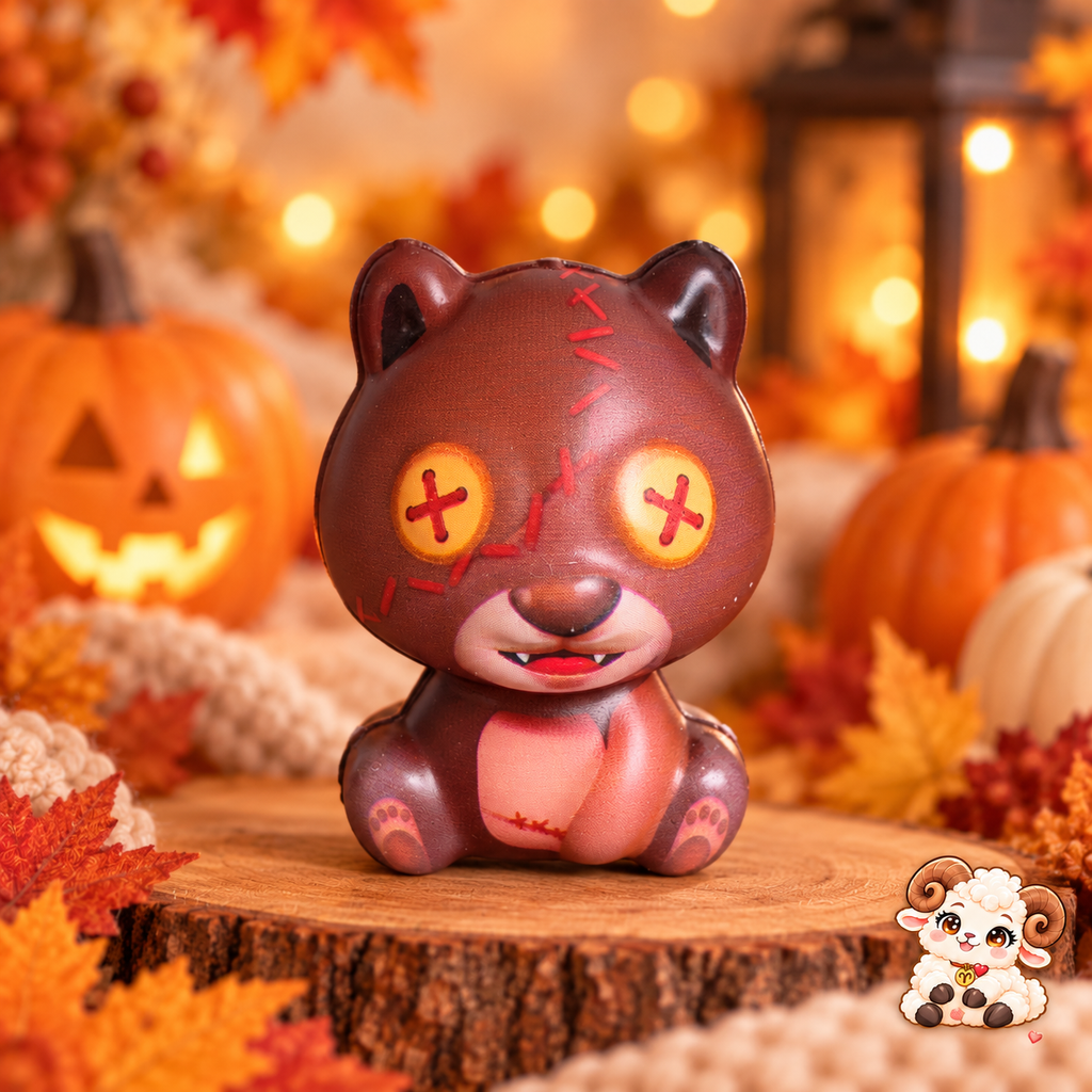 🎃 Mini Squishy Halloween Surprise – Modèle aléatoire