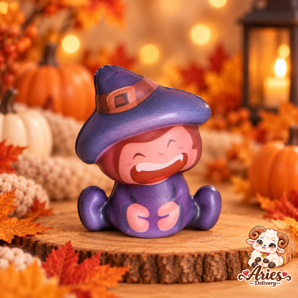 🎃 Mini Squishy Halloween Surprise – Modèle aléatoire