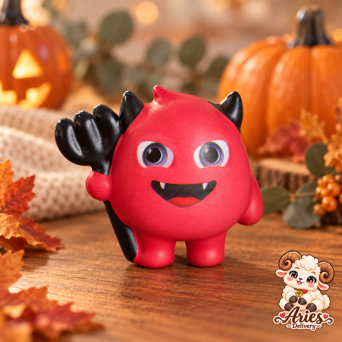 🎃 Mini Squishy Halloween Surprise – Modèle aléatoire