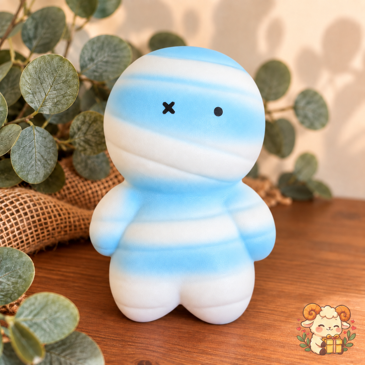 🌈 Squishy Momie tout doux – 5 coloris