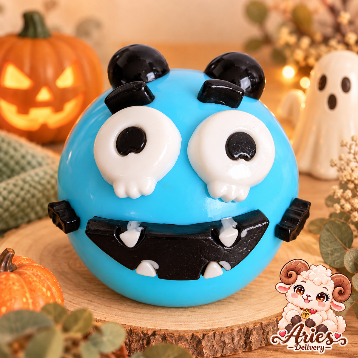 🎃 Squishy Monstre Halloween – 4 modèles