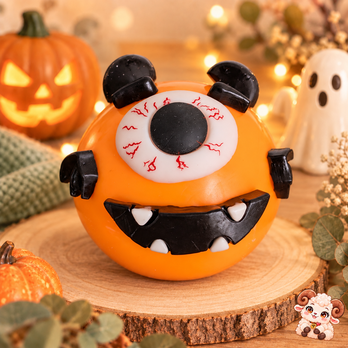 🎃 Squishy Monstre Halloween – 4 modèles