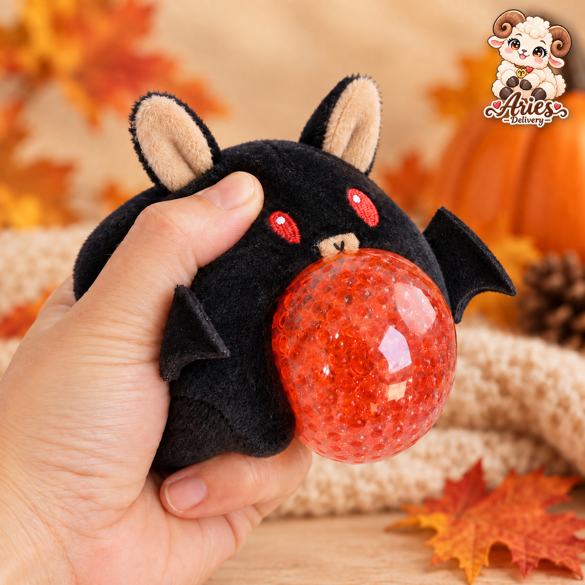 🎃 Squishy Peluche Halloween – 4 modèles