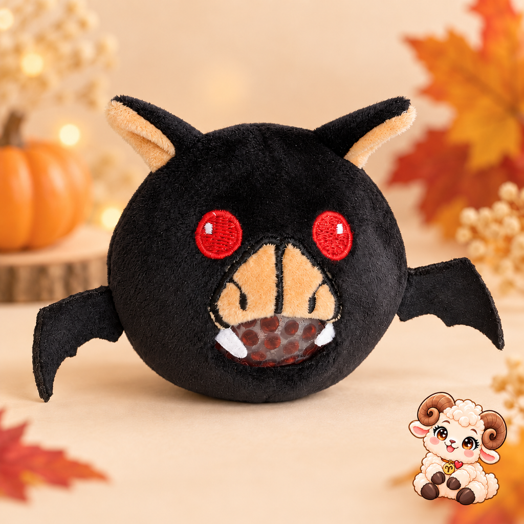 🎃 Squishy Peluche Halloween – 4 modèles