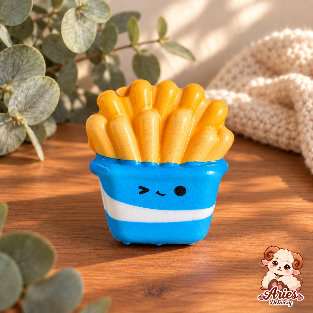 🍔 Mini Squishy Tasty Food Surprise – Modèle aléatoire